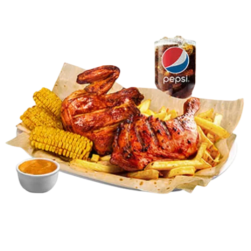 وجبة تندوري 360 الطازج نصف دجاجة تندوري بطاطس خبز صاج ذرة صوص تازا منيو الطازج السعودية سعر 2026